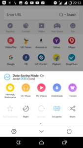 limpar o histórico de pesquisa no telefone Android