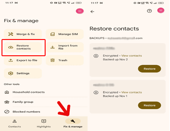 Realme Dados Recuperação