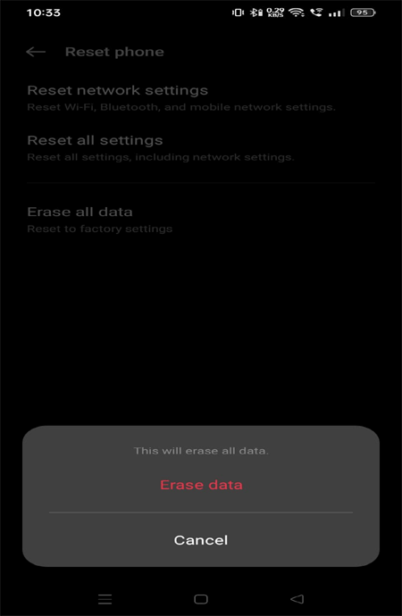 como reprogramar celular android