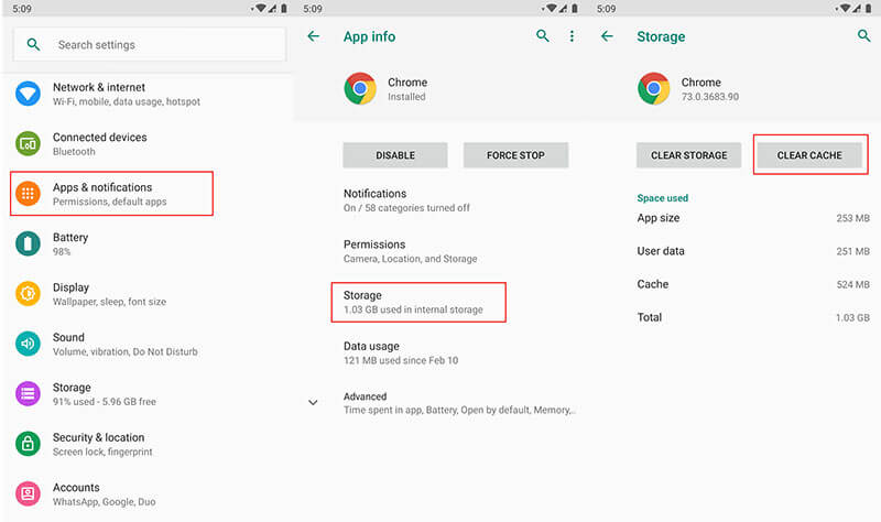 O Chrome continua travando