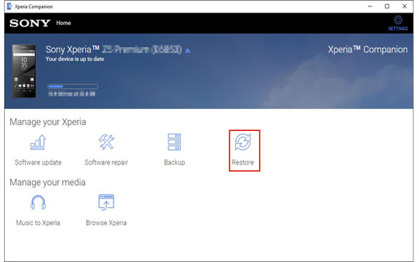 recuperar contatos excluídos do telefone Sony Xperia