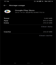 Código de erro Android 505 Play Store