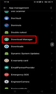 Código de erro Android 505 Play Store