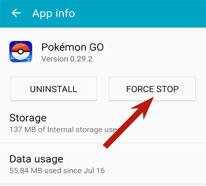 Pokémon Go não conseguiu detectar a localização