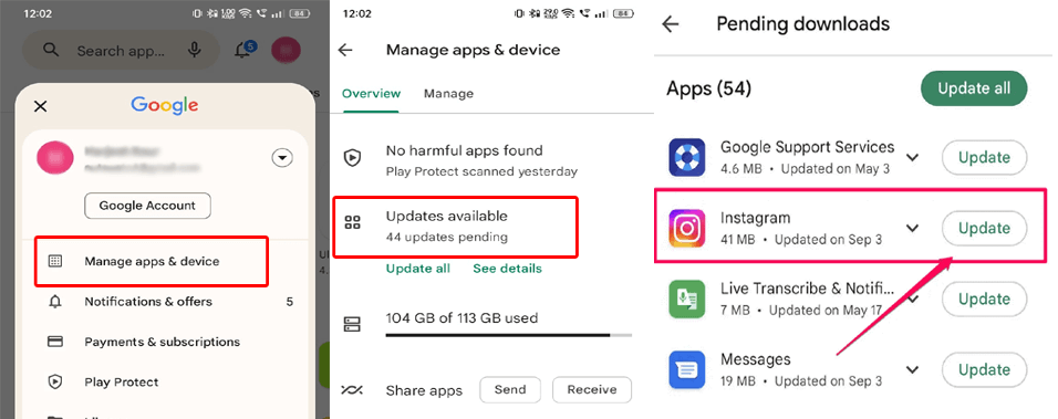 O vídeo não pode ser postado no Instagram
