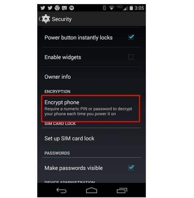 excluir dados do dispositivo Android sem redefinição de fábrica