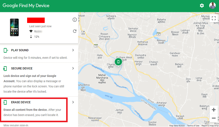 Google Find My Device