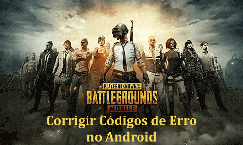 códigos de erro pubg mobile