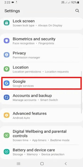 Serviços de voz do Google Atualização aguardando conexão de rede