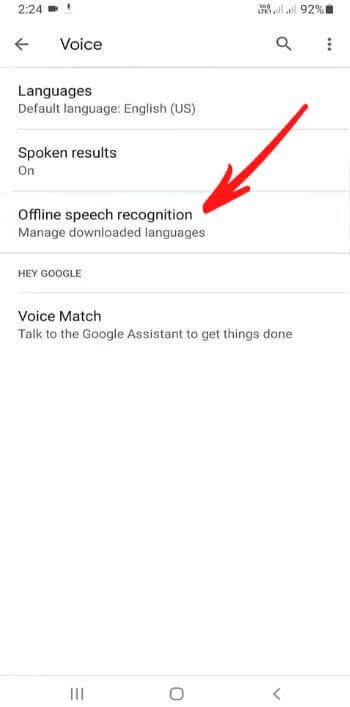 Serviços de voz do Google Atualização aguardando conexão de rede