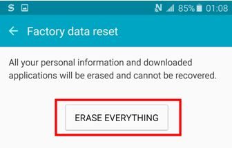 a política de segurança restringe o uso da câmera na Samsung