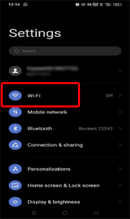 O telefone Android continua desconectando do WiFi