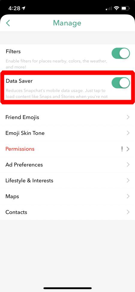 Snapchat não está carregando Snaps devido ao erro de toque para carregar