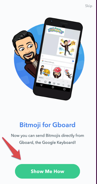 Teclado Bitmoji não funciona no Android