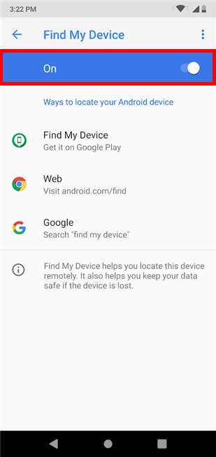 Como Seguro Telefone Android