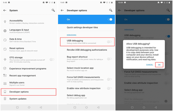 como recuperar dados do OnePlus sem depuração USB