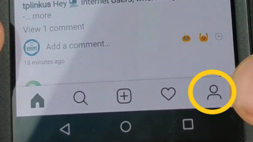 verifique mensagens ocultas no aplicativo Instagram