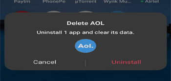  Corrigir o AOL Mail que não funciona no Android