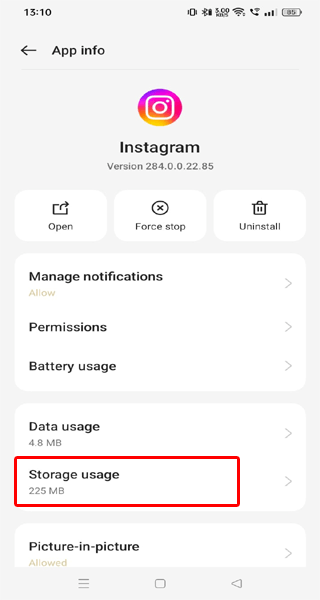 instagram diz opa ocorreu um erro