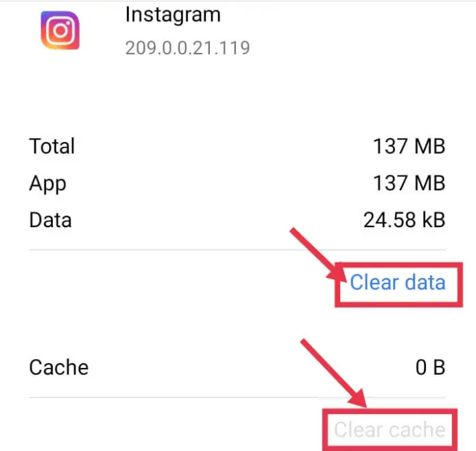como consertar o Instagram opa ocorreu um erro