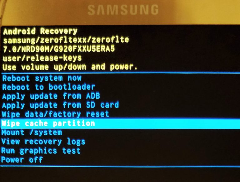 Corrigir Android morto com triângulo vermelho!