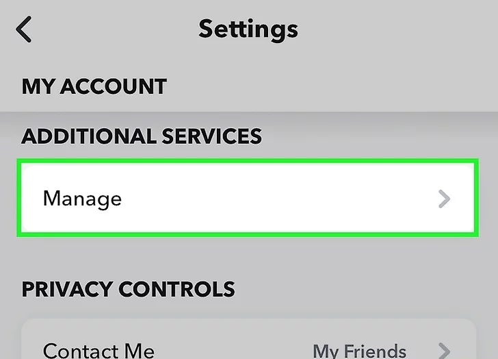 Permitir Câmera Acesso no Snapchat