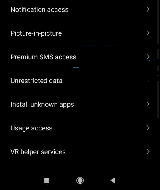 mensagem bloqueando está ativo erro