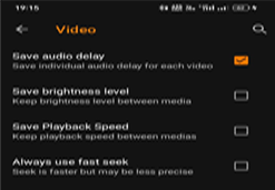 Salvar atraso de áudio