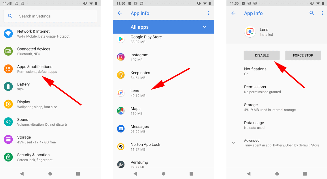excluir / desinstalar aplicativos pré-instalados no Android