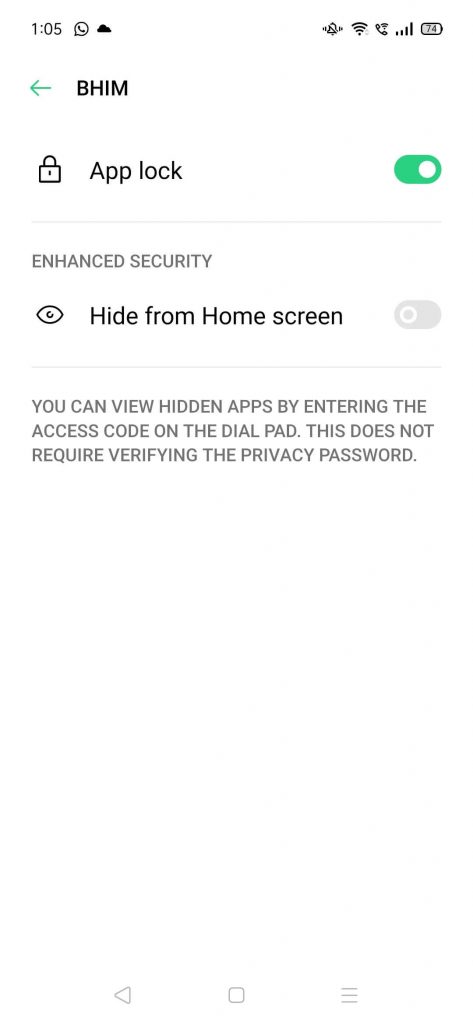 Ocultar aplicativos no Android sem desabilitar ou enraizamento