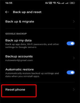 telefone continua desconectando do WiFi
