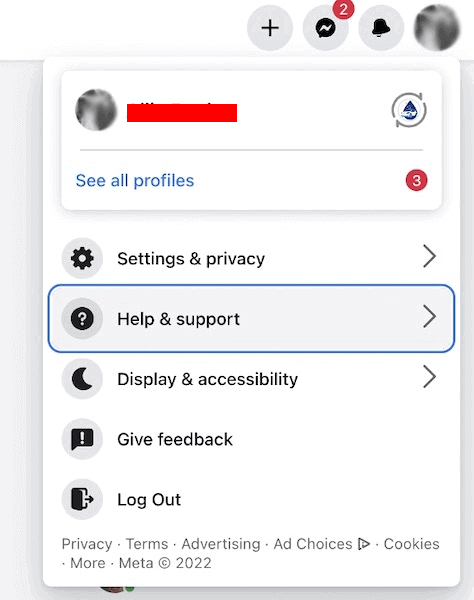 por que o namoro no Facebook não está aparecendo
