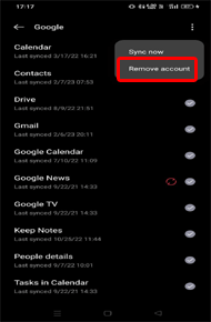 corrija o código de erro 20 da Google Play Store