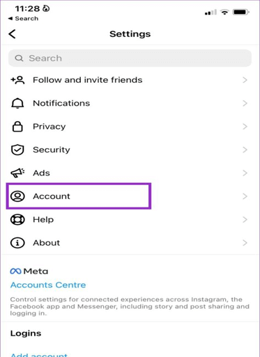 erro 'tente novamente mais tarde' no Instagram