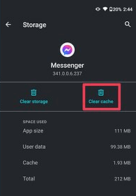 como consertar o messenger do Facebook não está funcionando