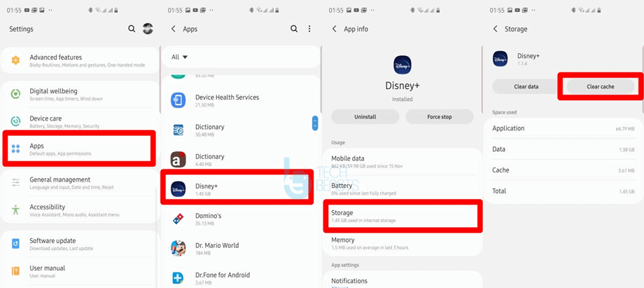 Código de erro 39 do Disney Plus no Android