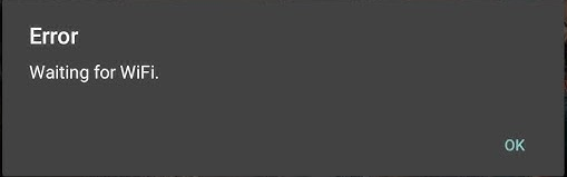 corrigir o erro "Waiting for WIFI" no Mortal Kombat Mobile