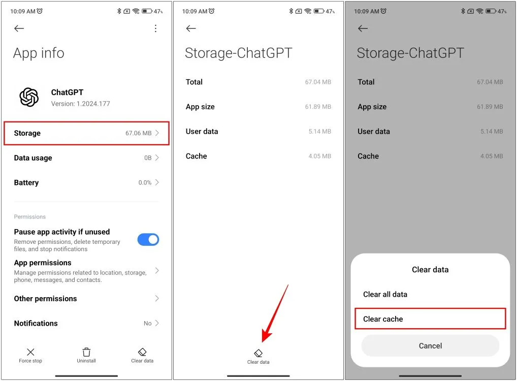 erro ChatGPT Conversation Not Found no Android
