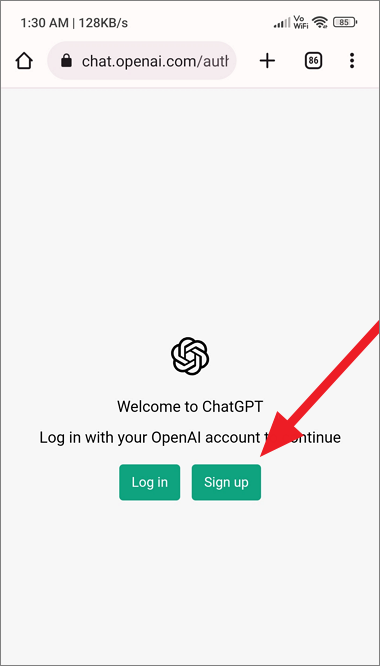 erro ChatGPT Conversation Not Found no Android