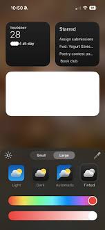 Widgets não aparecem no Android